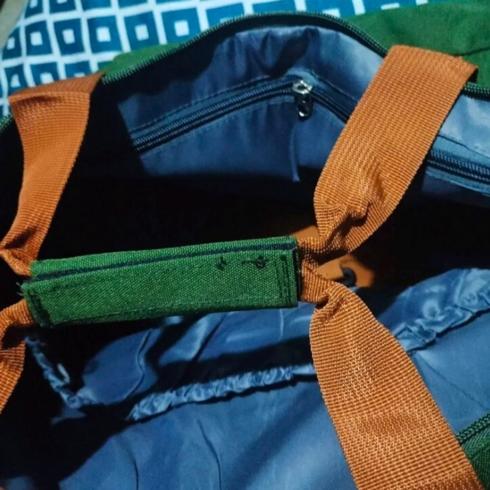 NEW Green Duffle Bag